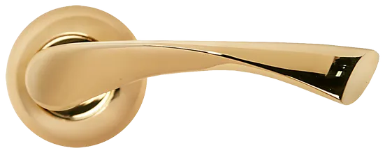 КАПЕЛЛА, ручка дверная MH-01 GP, цвет золото фото купить в Москве