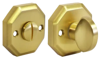 Завертка сантехническая LUX-WC-Y OSA, цвет матовое золото