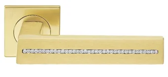 DIADEMA S1 OSA, ручка дверная, цвет -  матовое золото