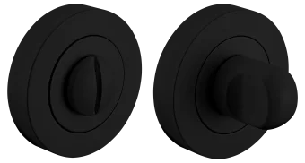 LUX-WC-R2 NERO, завертка сантехническая, цвет - черный